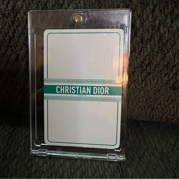 Dior King of Diamonds Playing Card IN CASE PROTECTOR - Picture 2 of 2